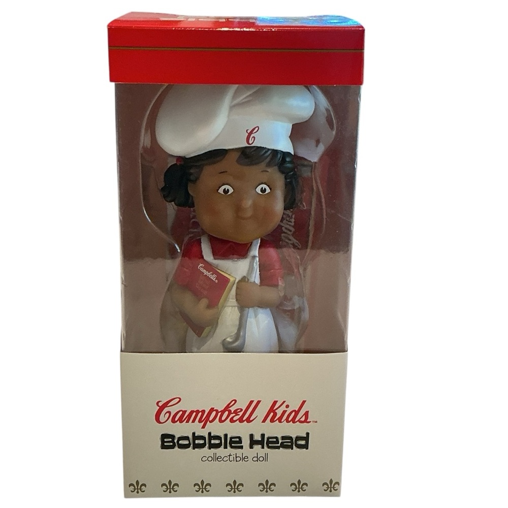 Vintage Campbell Kids Bobble Head Figurine 2002
